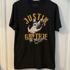 UFC Black and Yellow Graphic Tee